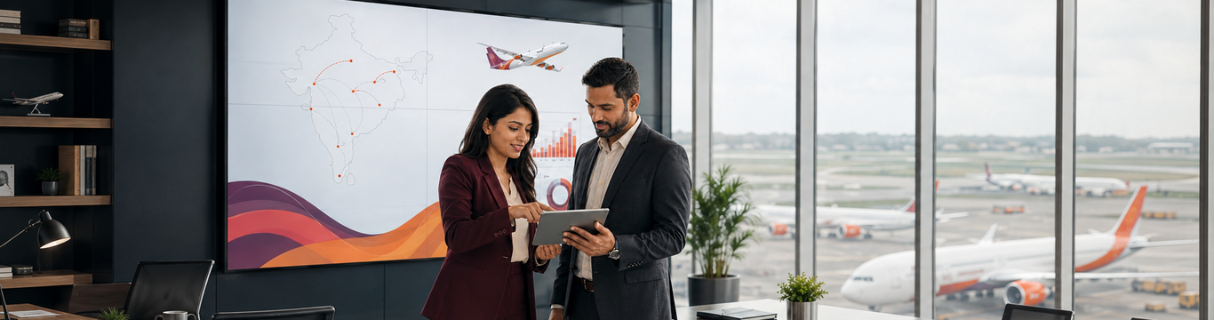 Airline sales and marketing professionals